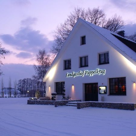 Halle  Landgasthof Pappelkrug מראה חיצוני תמונה